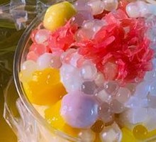 Mango Sago Ice Balls