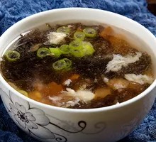 Seaweed and Egg Soup