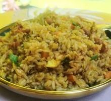 Duck Intestine Fried Rice