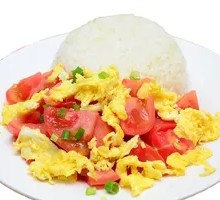 西红市鸡蛋盖饭