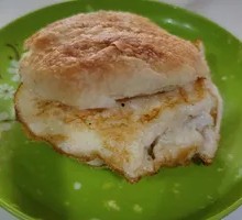 Scallion pancake with egg