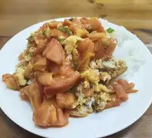 Tomato and Egg Fried Rice