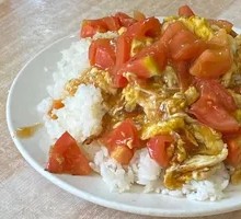 Tomato and Egg Fried Rice