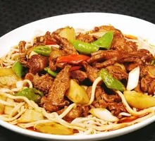 Sichuan Pepper Chicken Noodles