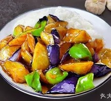 Three Fresh Vegetables Rice Bowl