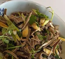 Scallion Tofu Strips