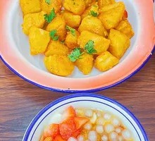 锅巴土豆糖醋味