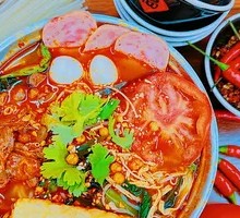 Spicy Pepper Chicken Offal Rice Noodles