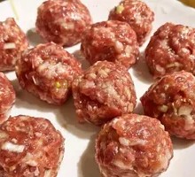 Homemade Lamb Meatballs