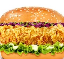 Spicy Chicken Leg Burger