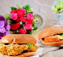 Spicy Chicken Leg Burger