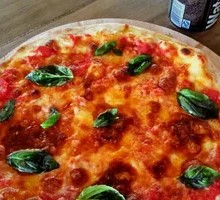 Margherita Ham Pizza
