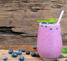 Blueberry Milkshake