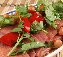 Chopped Pepper Beef Handmade Noodles