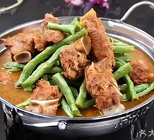 Stewed Pork Ribs with Green Beans