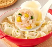 冬菇马蹄鲜肉馄饨