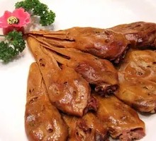 卤汁鸭头