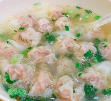 骨汤云吞飞鸡蛋