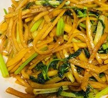 Cilantro Potato Strips