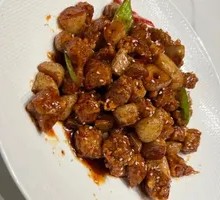 黑蒜子牛肉粒