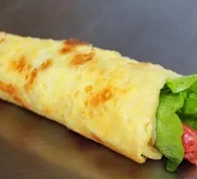 Ham and Egg Pancake