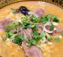 Lamb Soup with Flatbread