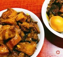茄子红烧肉饭