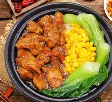 Braised Chicken Clay Pot Rice