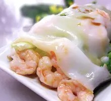 Shrimp Rice Noodle Rolls