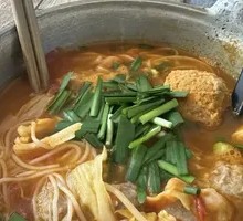 Tomato Meatball Rice Noodles