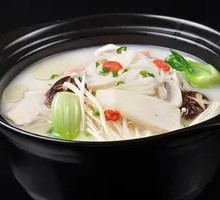 双人锅菌菇米线