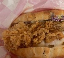 Spicy Chicken Leg Burger
