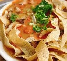 Fried Rice Noodles with Crispy Tofu