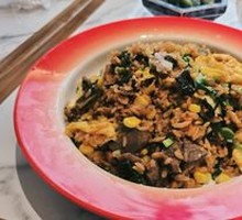 Sour Cabbage Beef Fried Rice