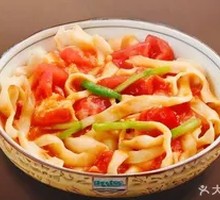 Tomato Stir-Fried Knife-Cut Noodles