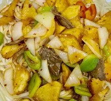 Beef and Potato Noodles