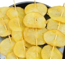 Potato Slice Skewers