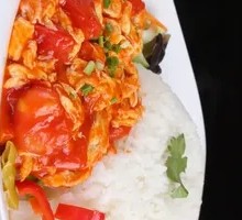 Tomato and Egg Fried Rice
