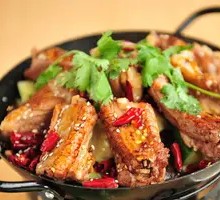 大铁锅排骨