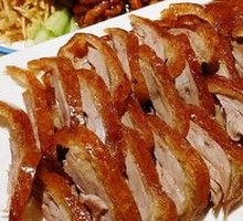 手工春饼配烤鸭