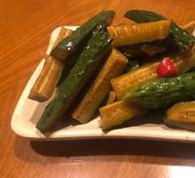 Crisp Cucumber Strips
