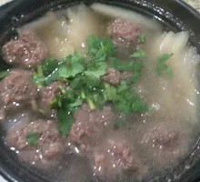 Hot Pot Lamb Meatballs