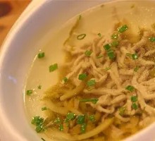 Pickled Vegetable and Pork Stir-Fry Soup