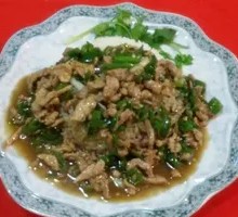 Green Pepper Shredded Pork Rice
