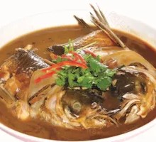 Fish Head with Flatbread