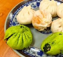 养生菠菜包
