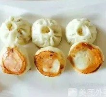 茴香肉煎包