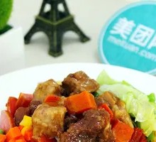 Braised Pork Ribs Rice Bowl