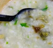 Century Egg and Pork Porridge
