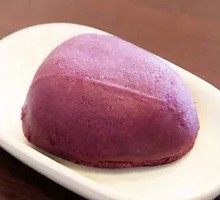Cheese-baked Purple Sweet Potato